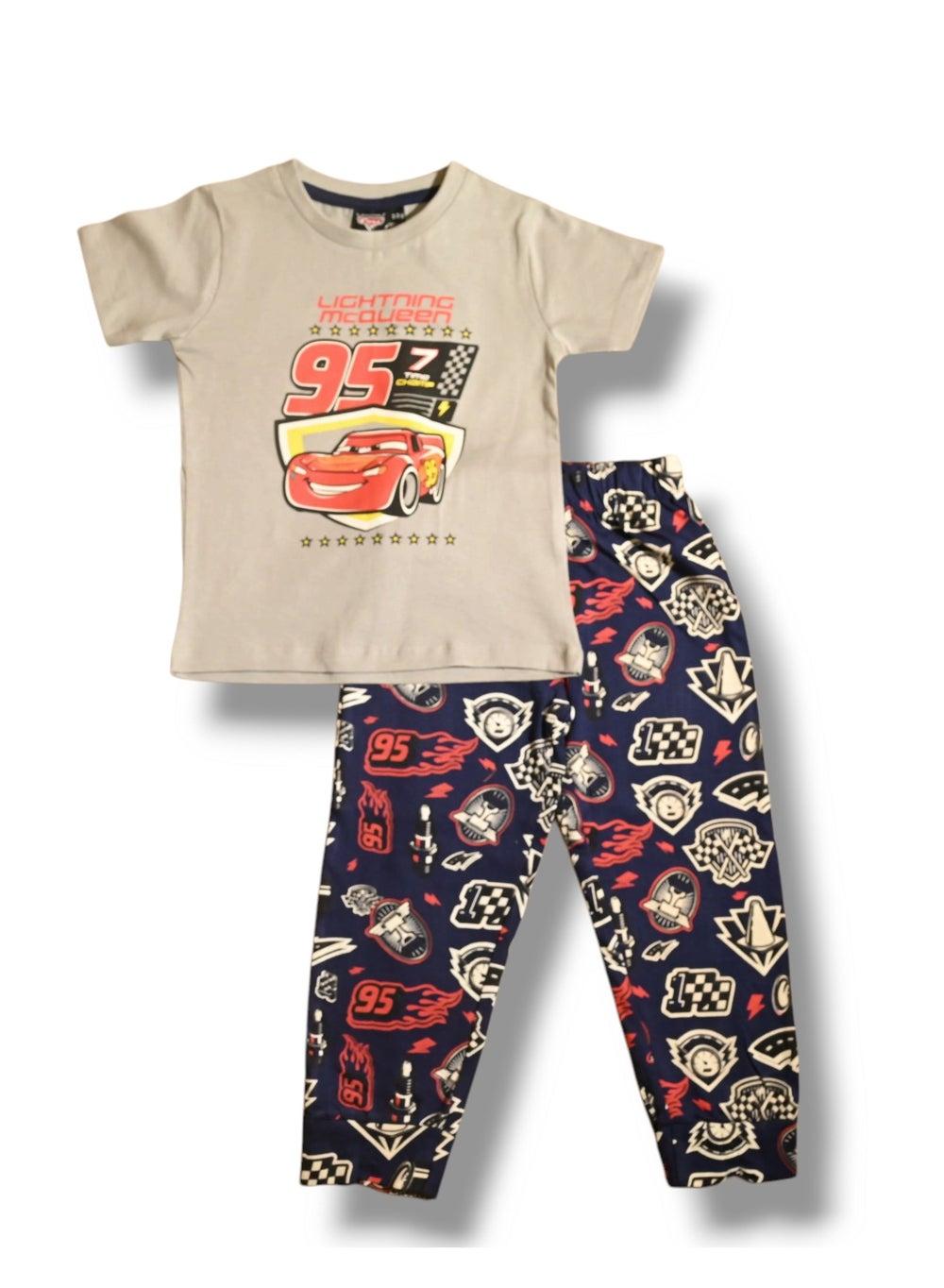 Cars Boys Short Sleeve Pajama Set - Image 1