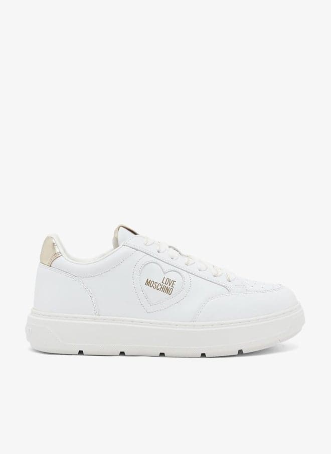 Love Moschino Logo Low Top Sneakers - Image 1
