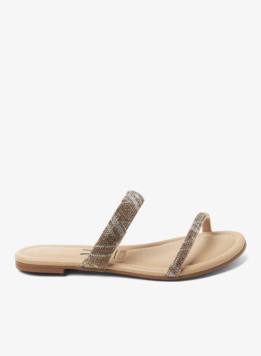 Women’s Flat Sandals with Cushioned Sole - Image 1