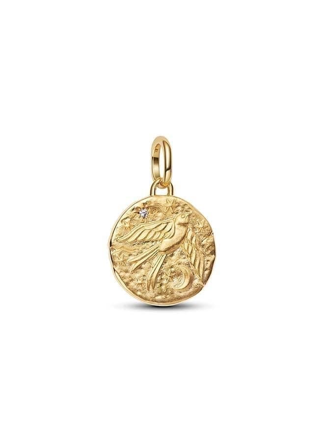 Swallow Medallion Hope Charm - Image 1