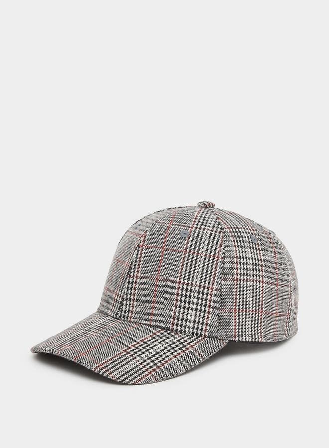 Striped Print Cap for Women - Image 1