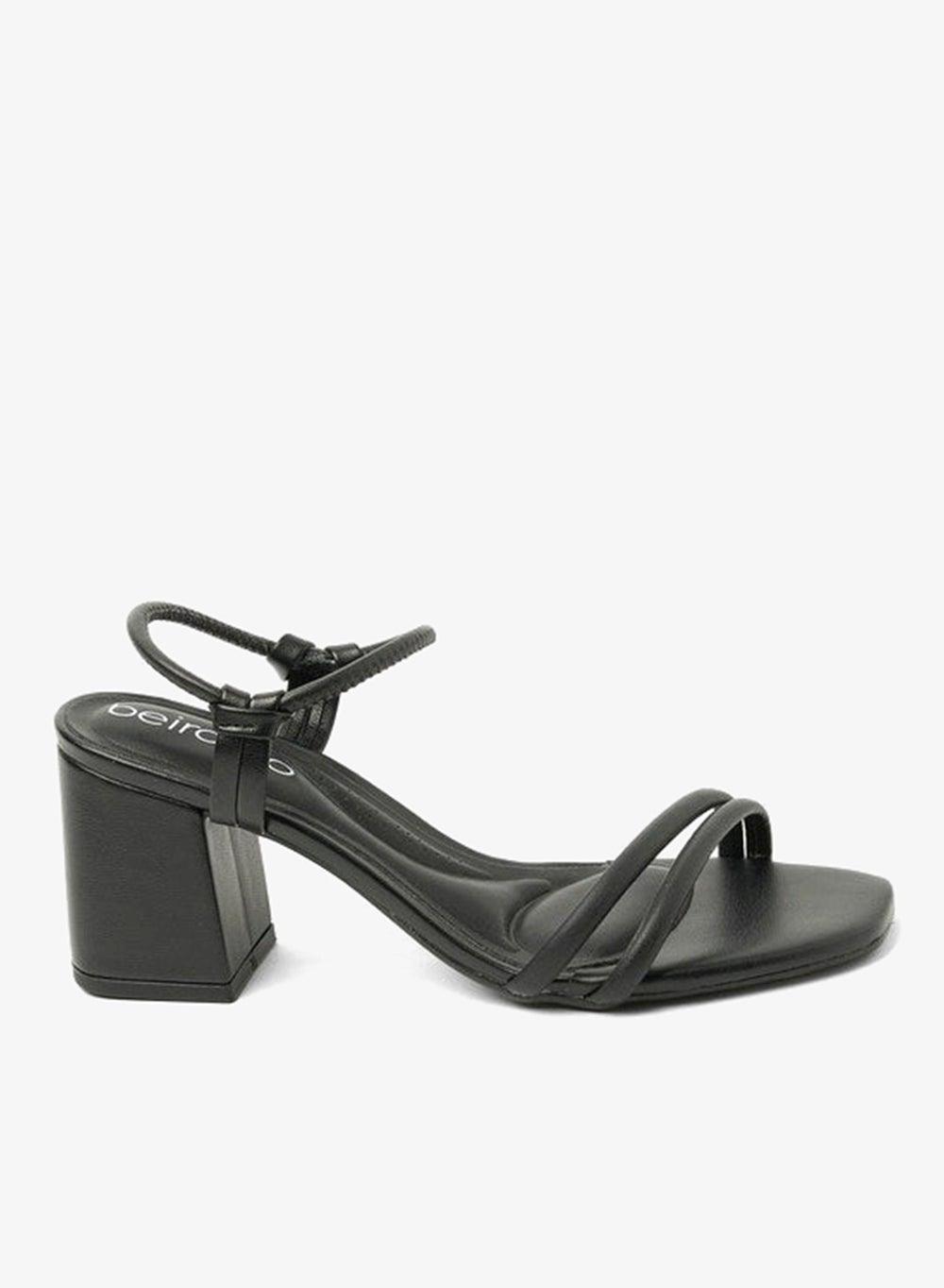 Women’s Mid Heel Slingback Sandals with Ankle Strap - Image 1