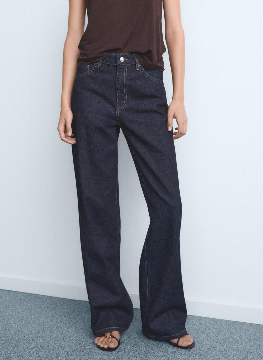 Danila High-Rise Wide-Leg Jeans - Image 1