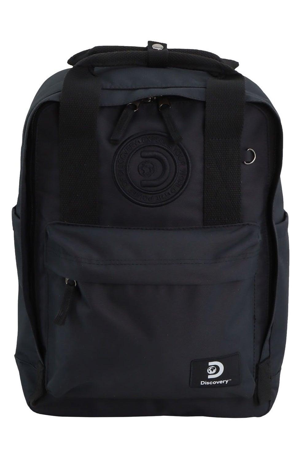 Discovery Cave 13L Eco Laptop Backpack, Black - Image 1