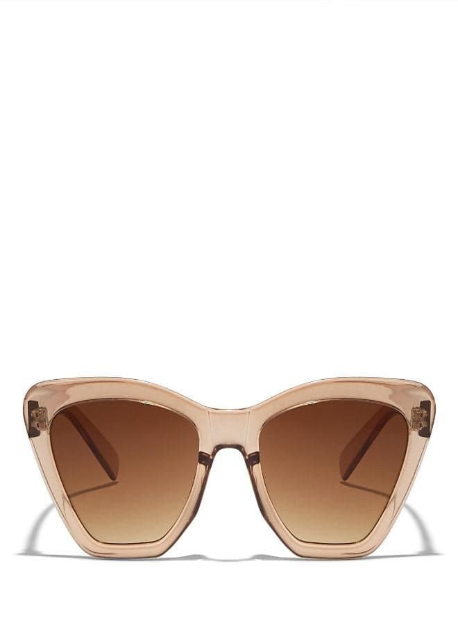 BlackOut by eyewa HATTIE Brown Cat Eye Sunglasses - Image 1