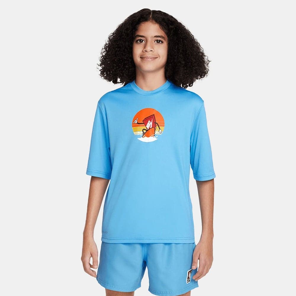 Nike Kids' Logo Hydroguard Swim T-Shirt - Image 1
