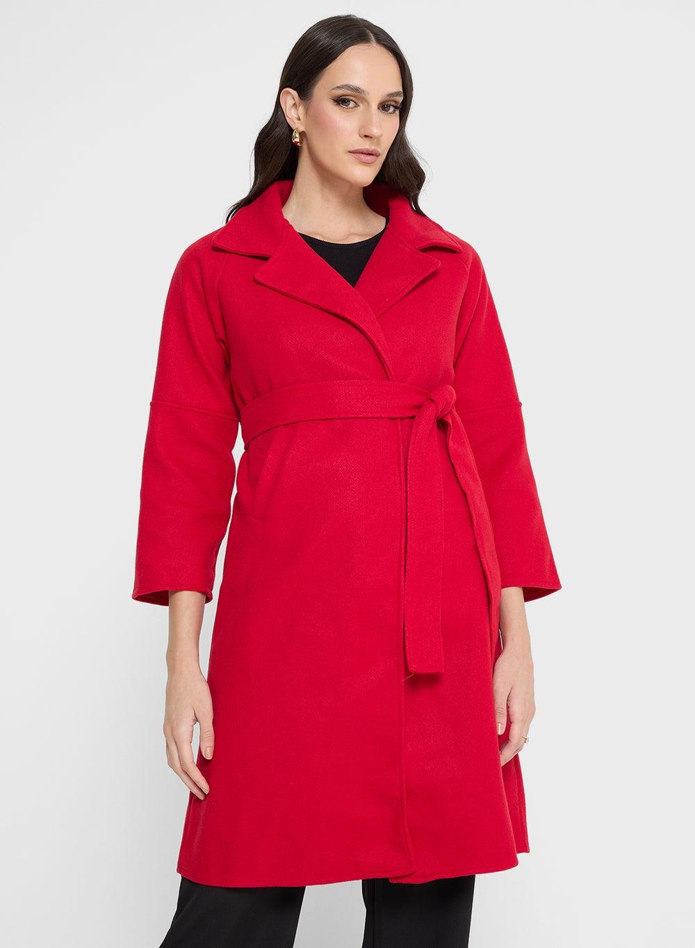 Mid Length Over Coat for Women - Image 1