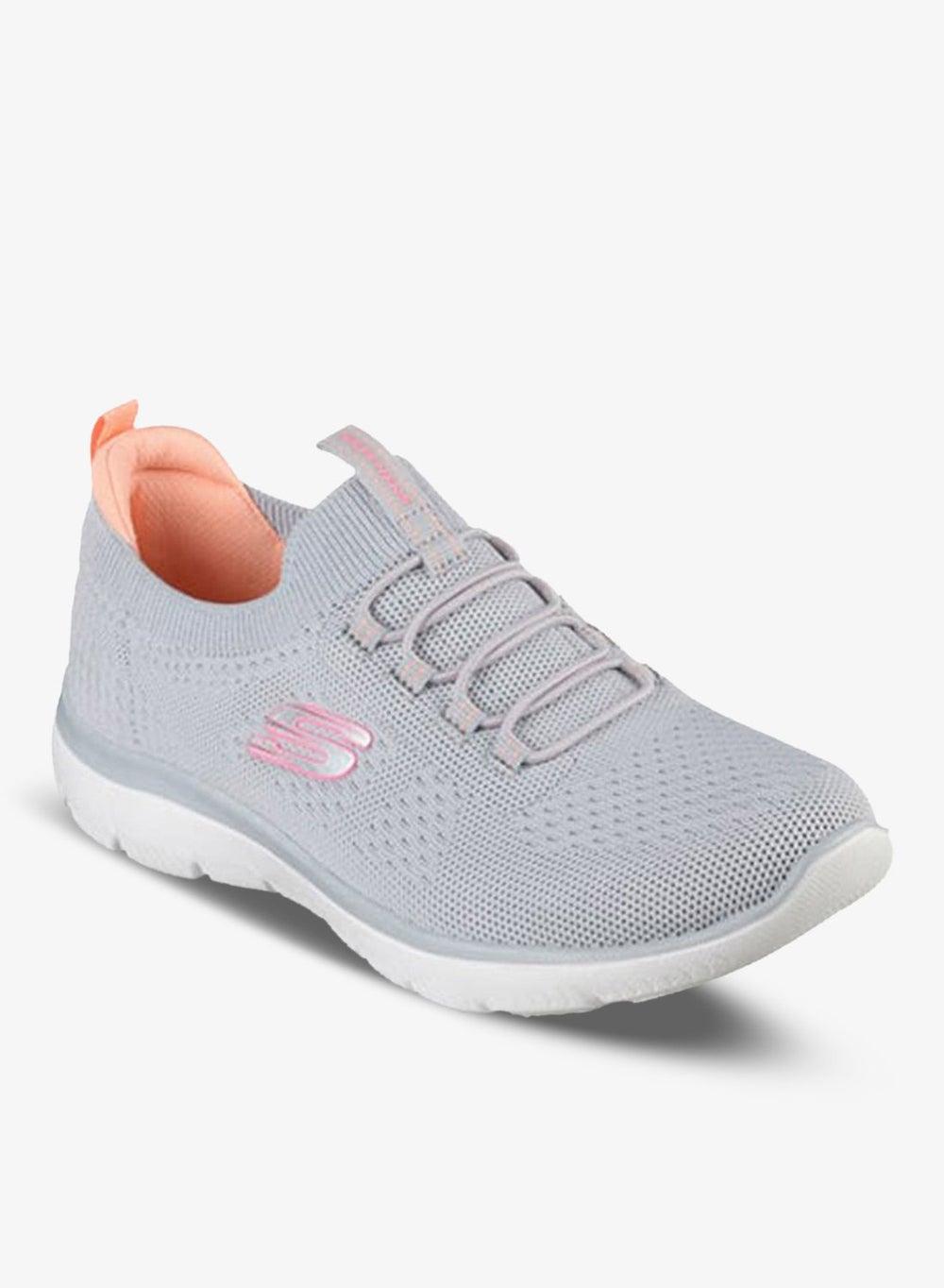 Summits Women’s Textile Pull-On Low-Top Sneakers - Image 1