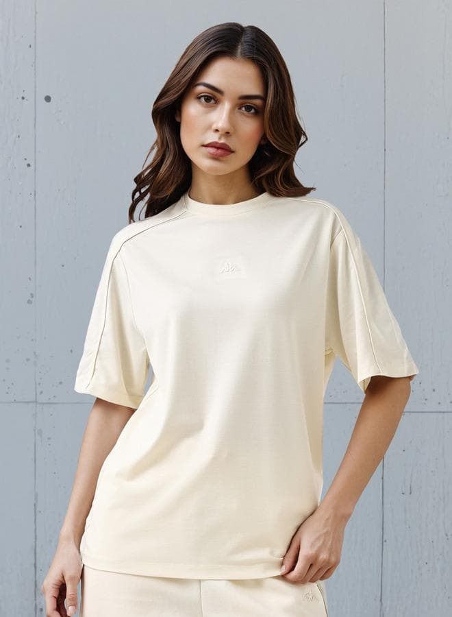 Kappa Women’s Regular Fit T-Shirt with Piping Detail - Image 1