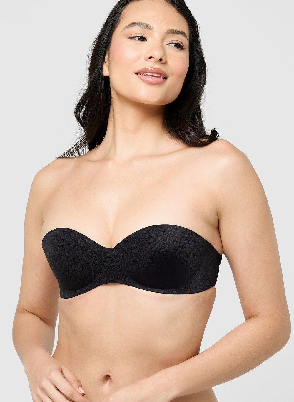 Strapless Push-Up Bra with Wireless Comfort - Image 1