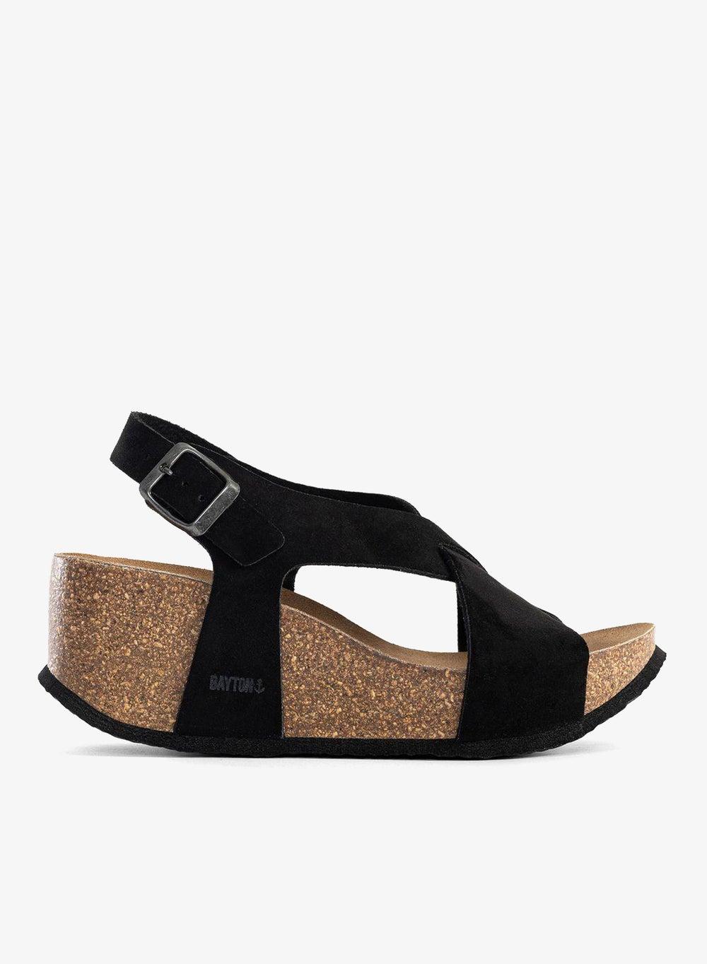 Rea Wedge Sandals with Quilted Upper - Image 1