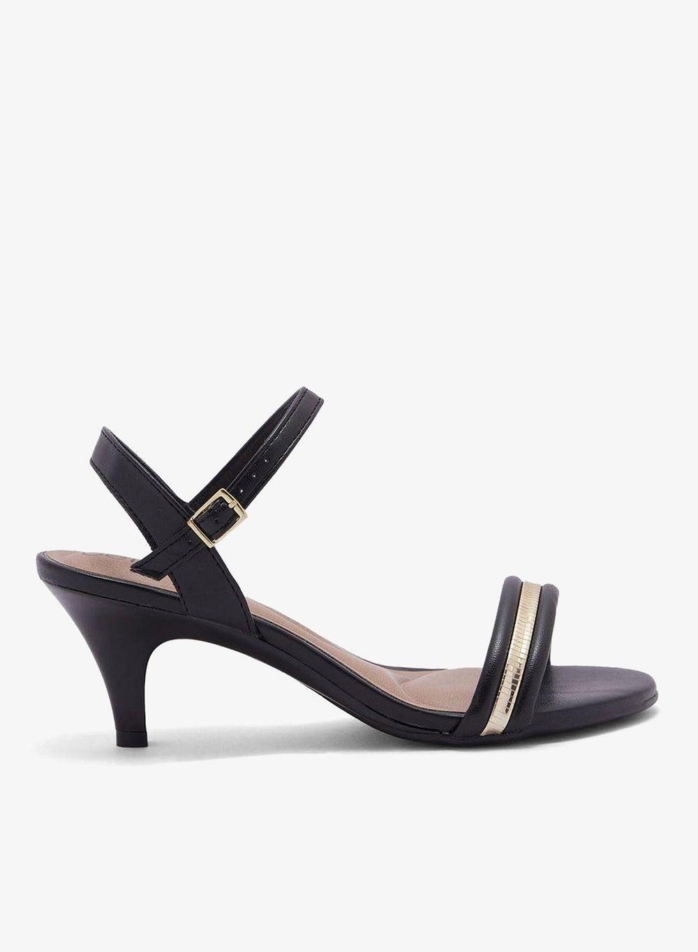 Women’s Back Strap Sling Back Heeled Sandals - Image 1