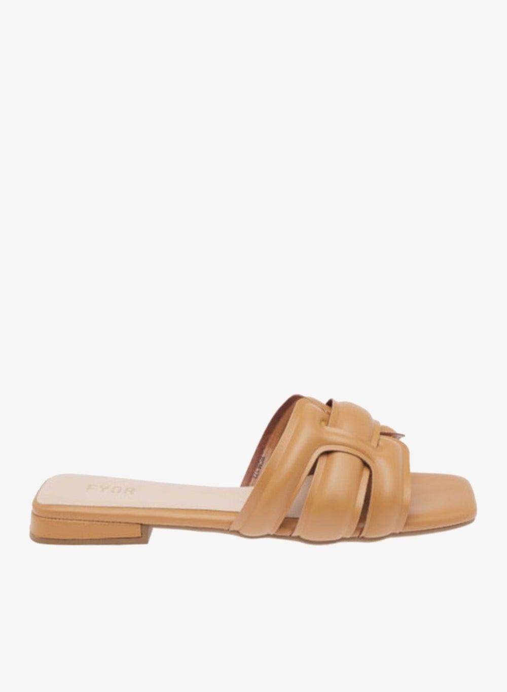 Trendy Flat Tan Sandal BCM 172 - Image 1