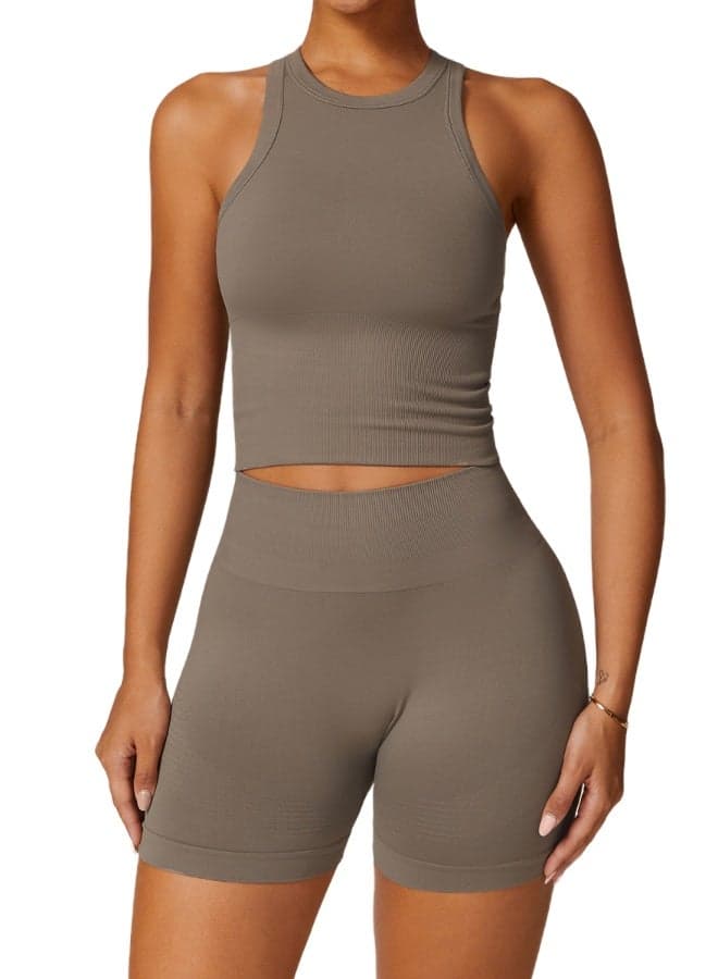 Women's Sleeveless Athletic Tank Top - Image 1