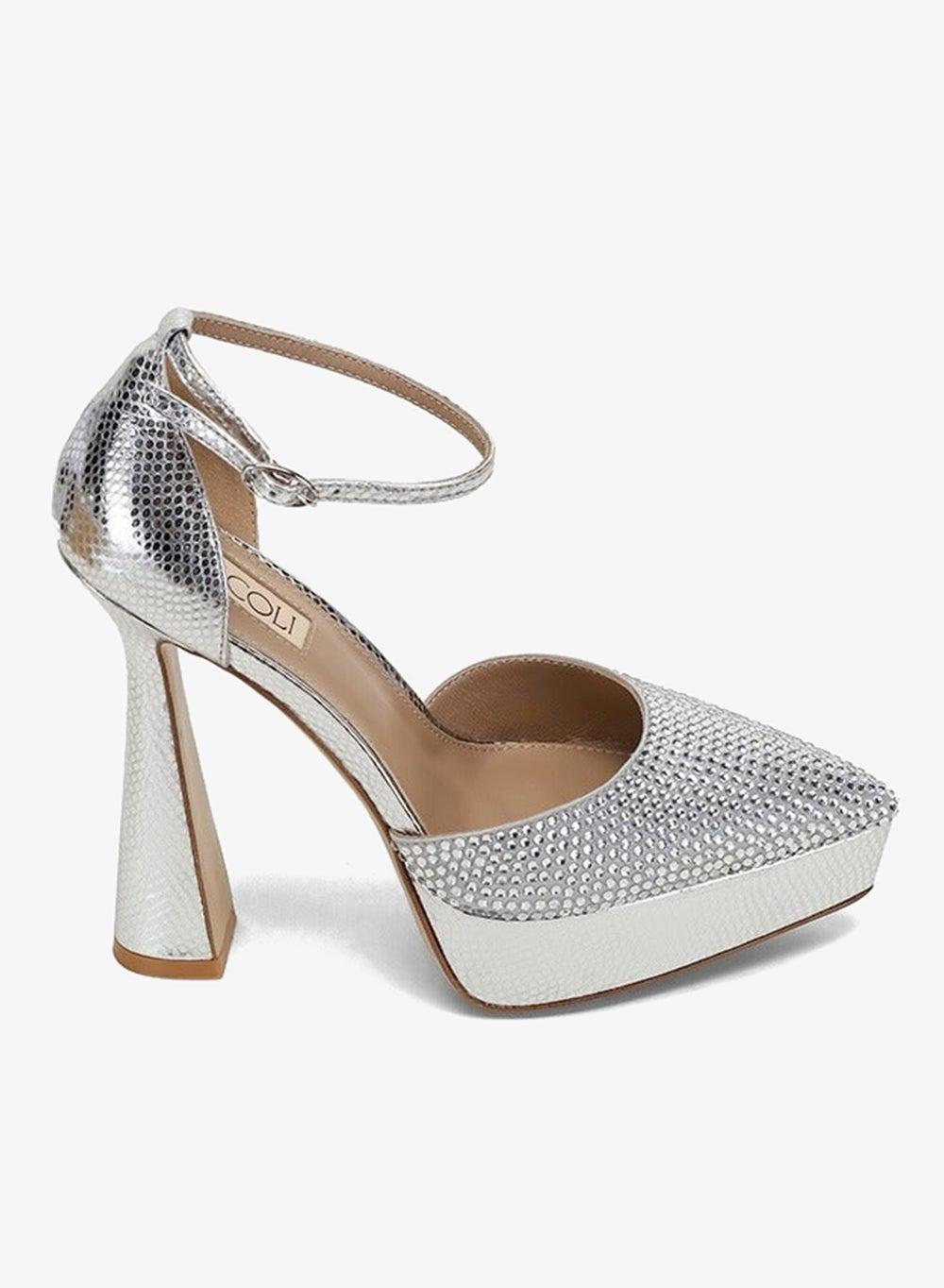 LURVY Crystal-Embellished Platform Pumps - Image 1
