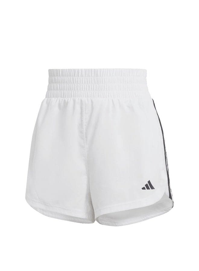 Pacer Training 3-Stripes High Rise Woven Shorts - Image 1
