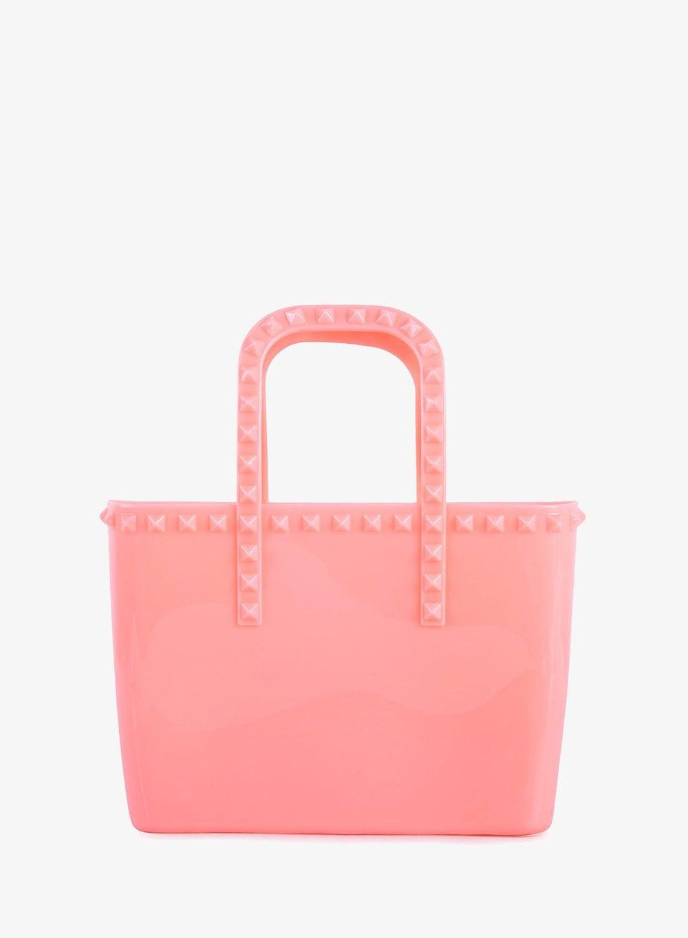 Pink Studded Jelly Candy Tote Bag - Image 1