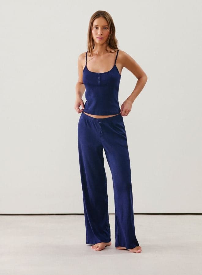 Pointelle Pyjama Trousers for Women - Image 1