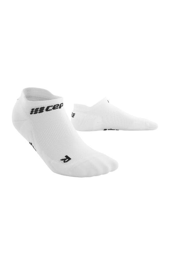 CEP The Run Compression No Show V4 Socks Women White - Image 1