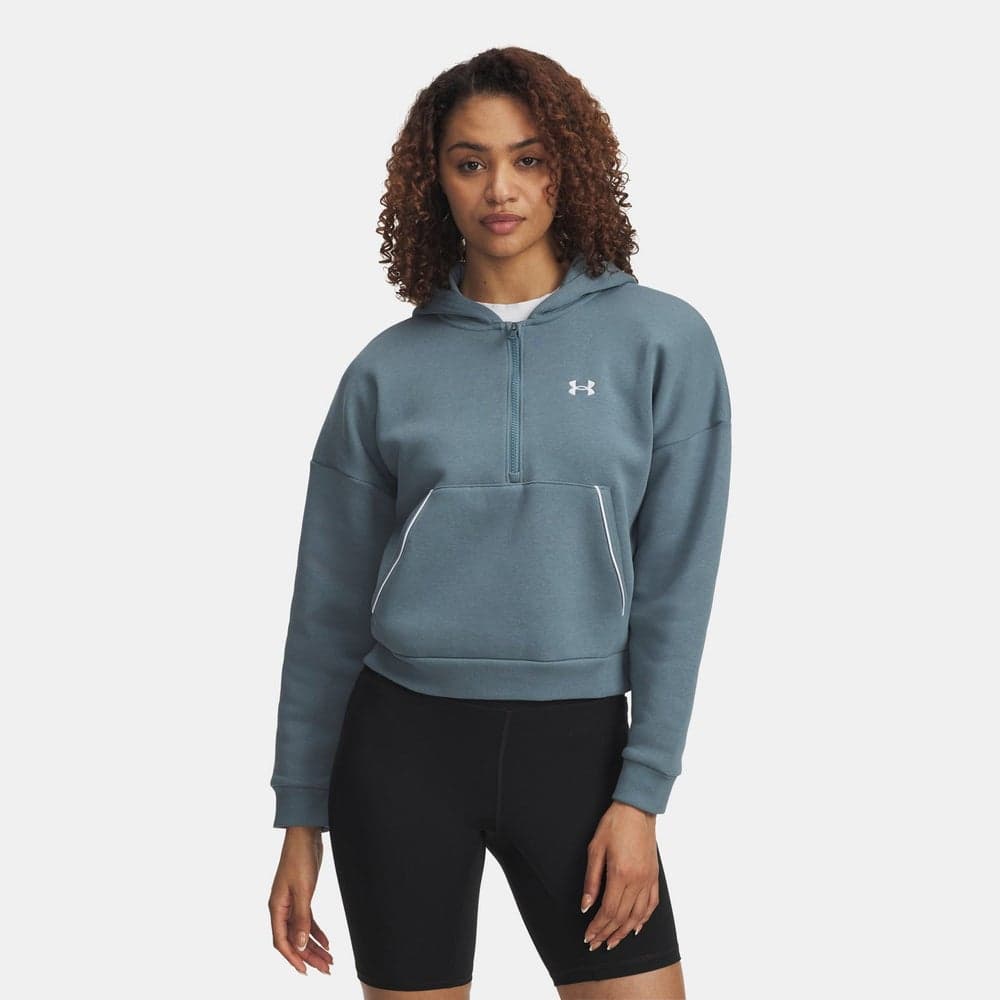 Women's Rival Piped Half-Zip Hoodie - Image 1