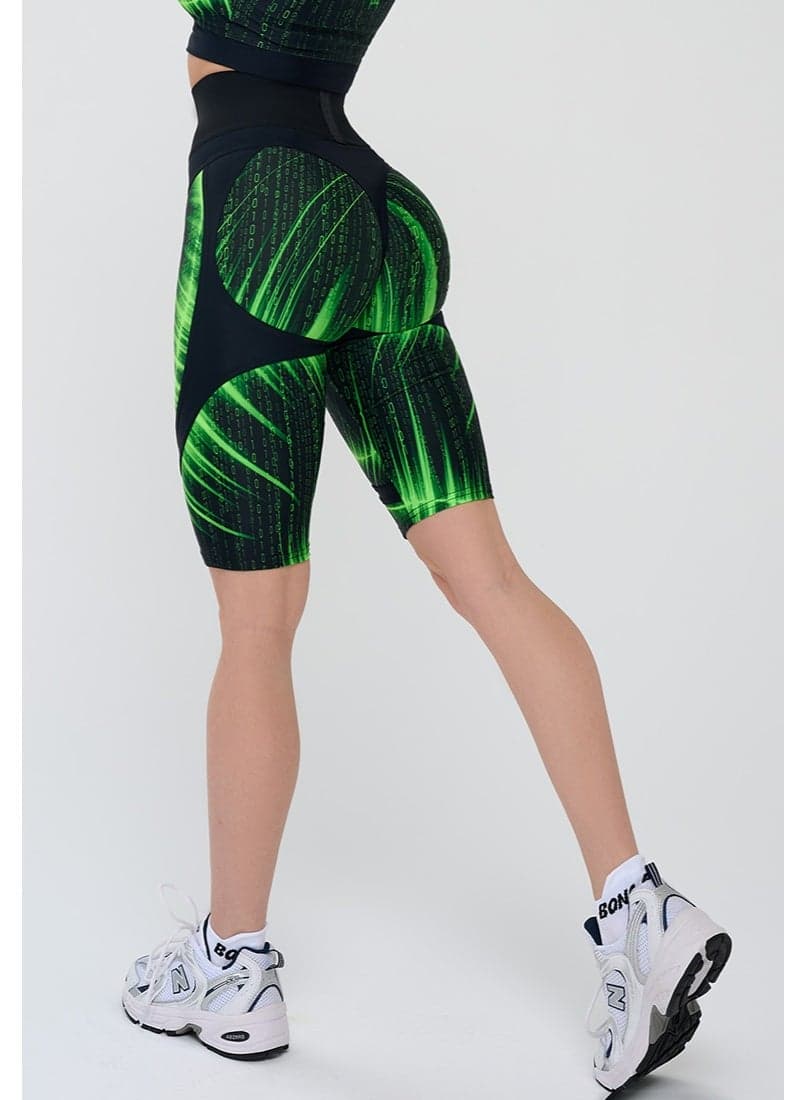 Bona Fide High Waist Push Up Biker Shorts - Image 1