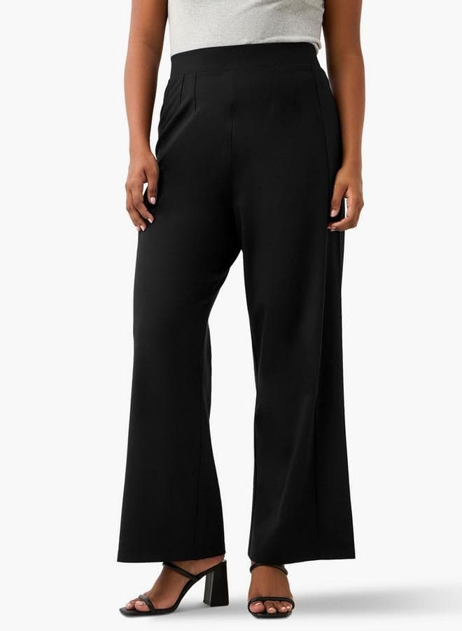 Plus Size Ulla Popken Wide Leg Pants - Image 1