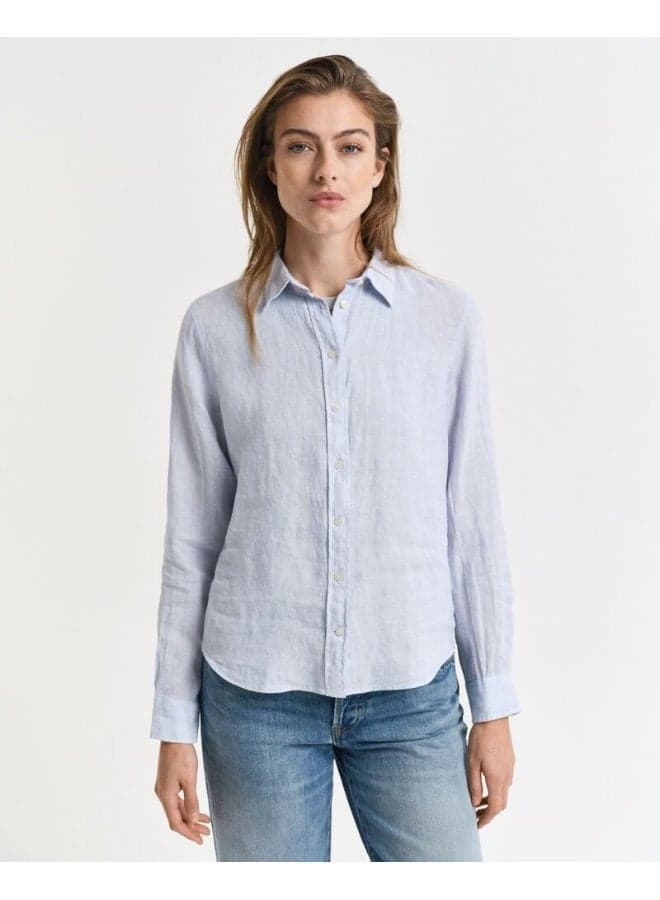 Gant Regular Linen Shirt for Women - Image 1