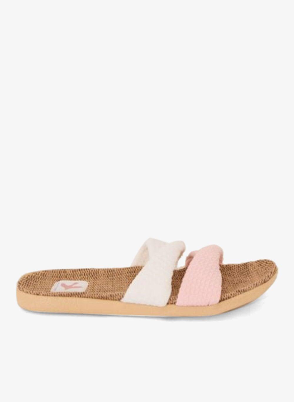 Open Raffia Knot Slides - Image 1