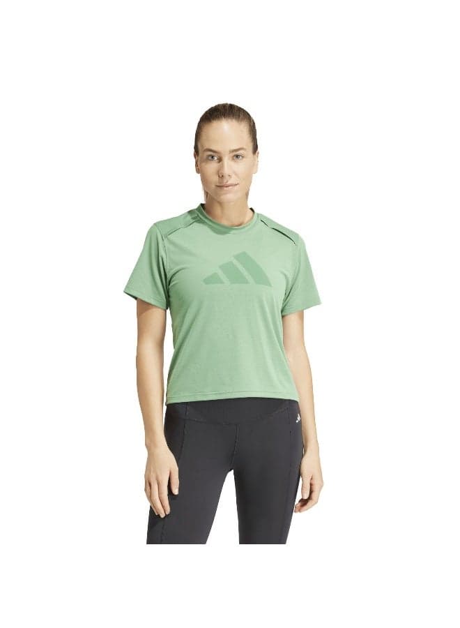 adidas PrimeLift Big Logo Training T-Shirt - Image 1