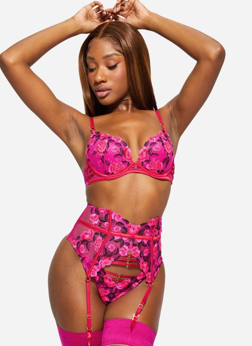 Ann Summers Everlasting Love Floral Lace Waspie - Image 1