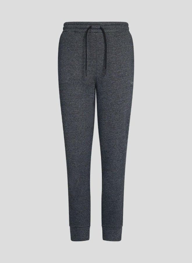 Women’s Black Marl Carbon Joggers CFA10022 - Image 1