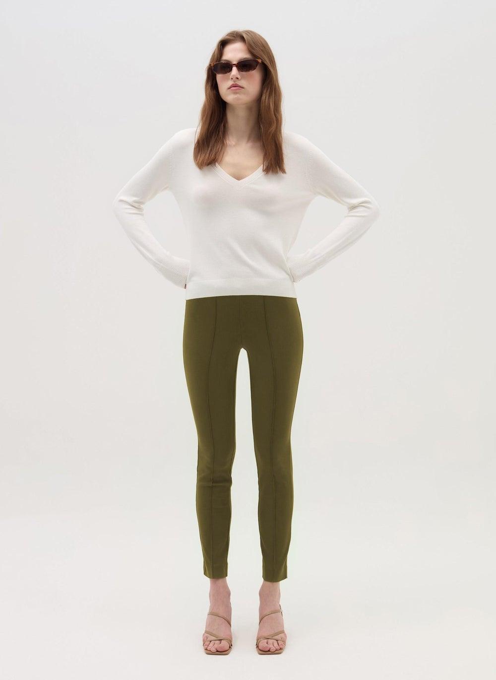 Leggings with Raised Stitching - Image 1