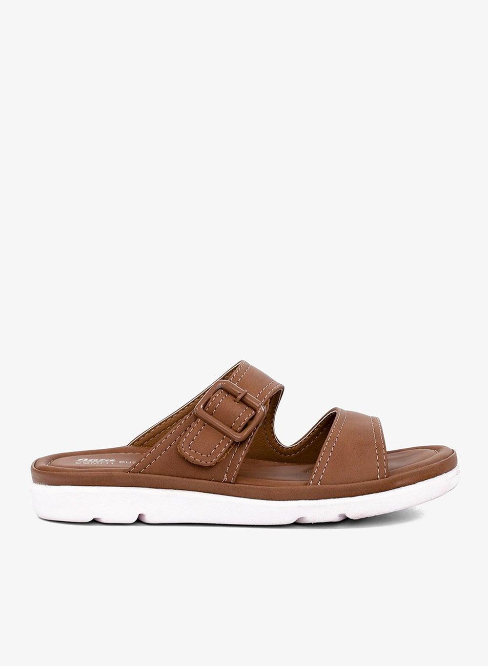 Comfit Double Strap Flat Sandals - Image 1