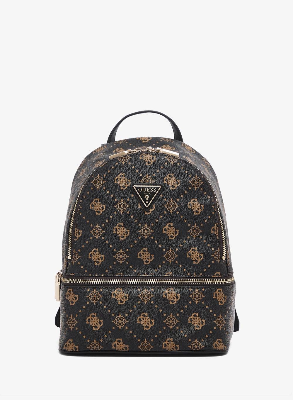 Guess Silia Small Backpack with Espresso Logo - Image 1
