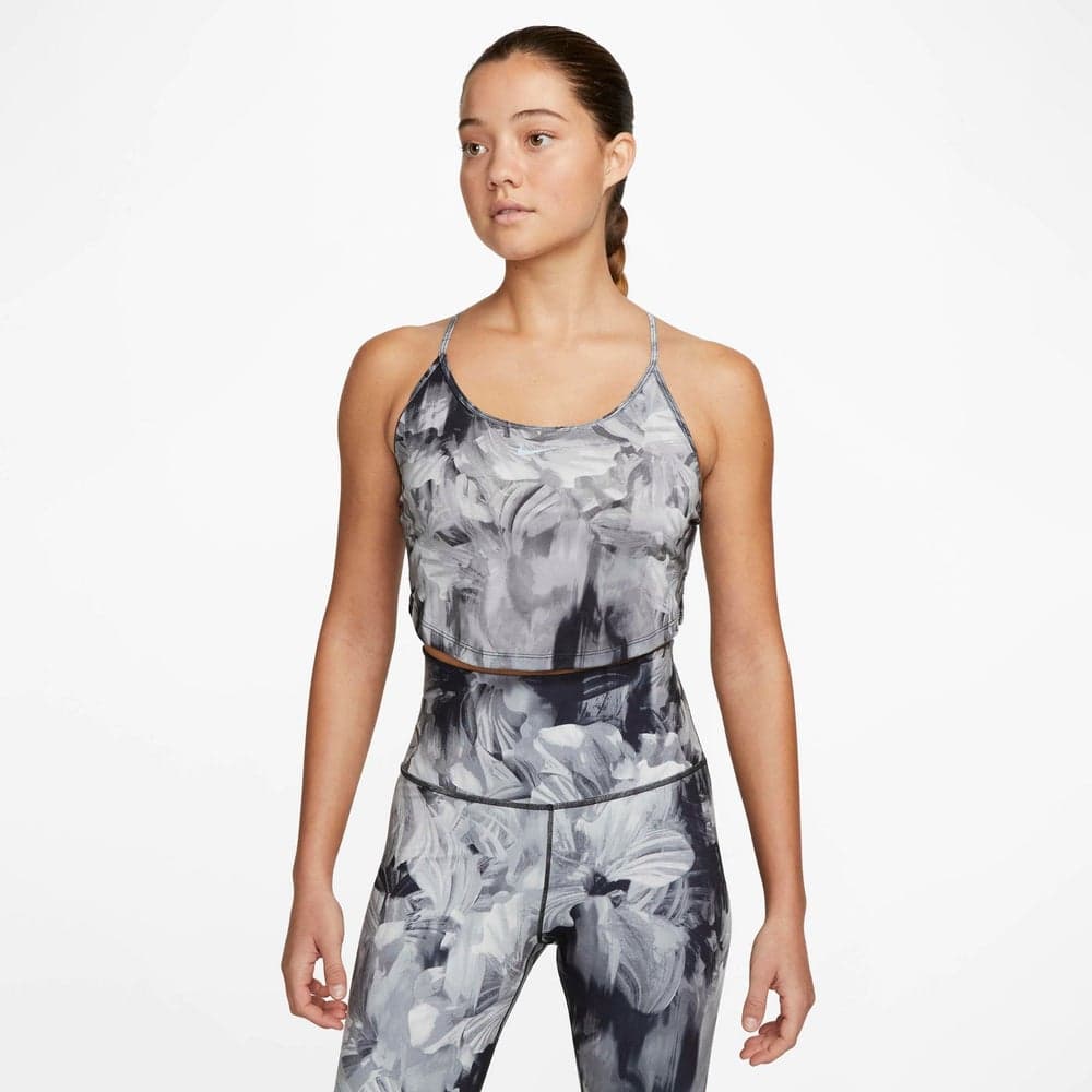 Women's Dri-FIT One Cropped Printed Tank Top - Image 1