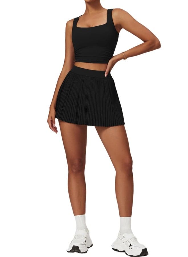 High Waist Contour Yoga Skirt with Tummy Control - Image 1