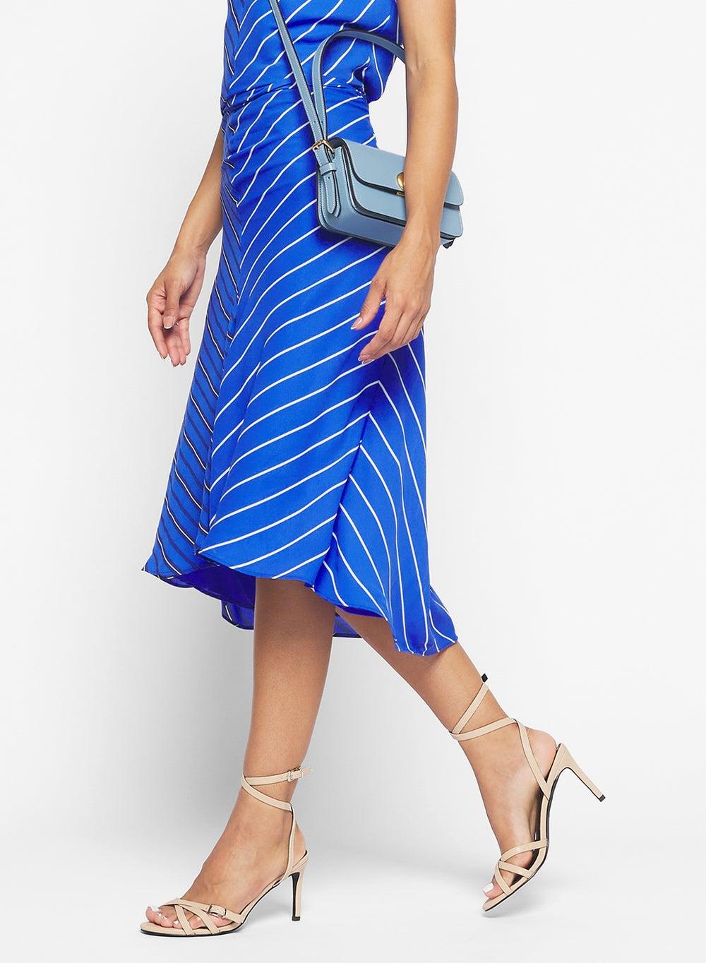 High Heel Sandal with Ankle Strap - Image 1