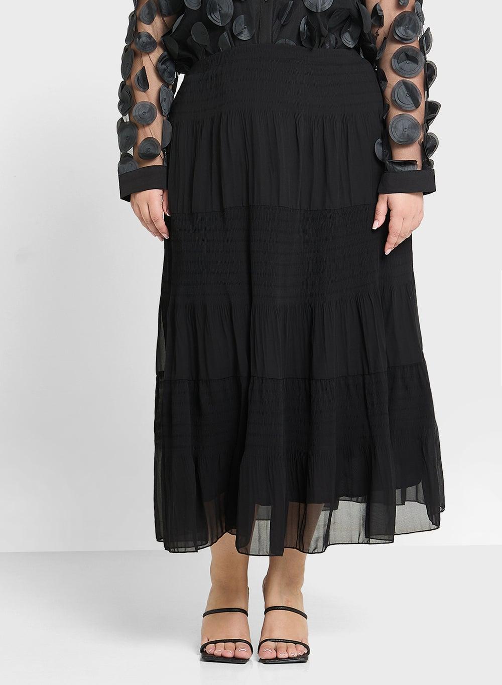 Tiered Maxi Skirt - Image 1