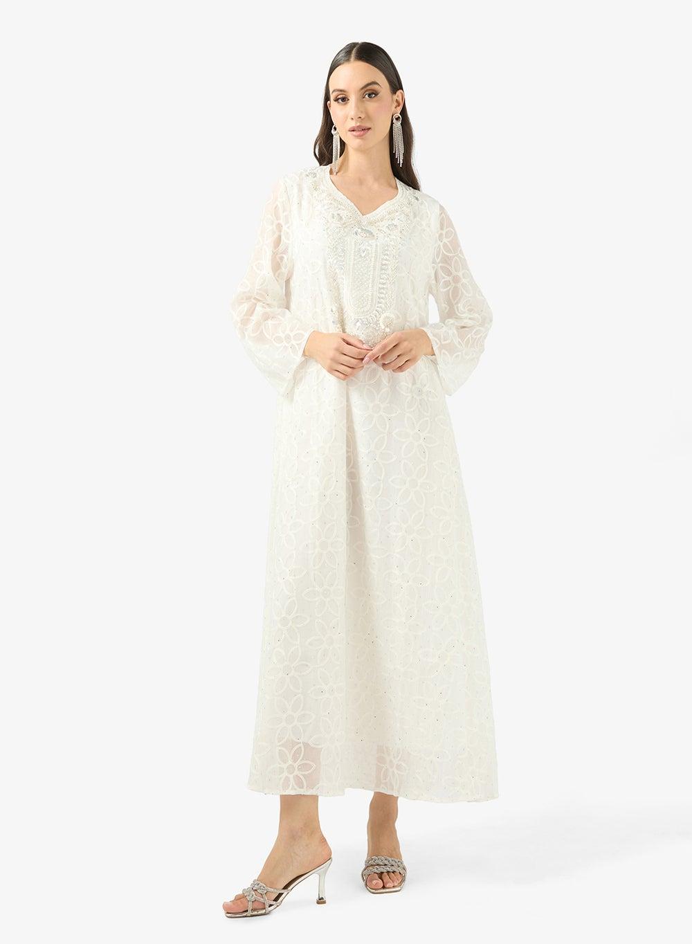 Embroidered Jalabiya for Elegant Everyday Wear - Image 1