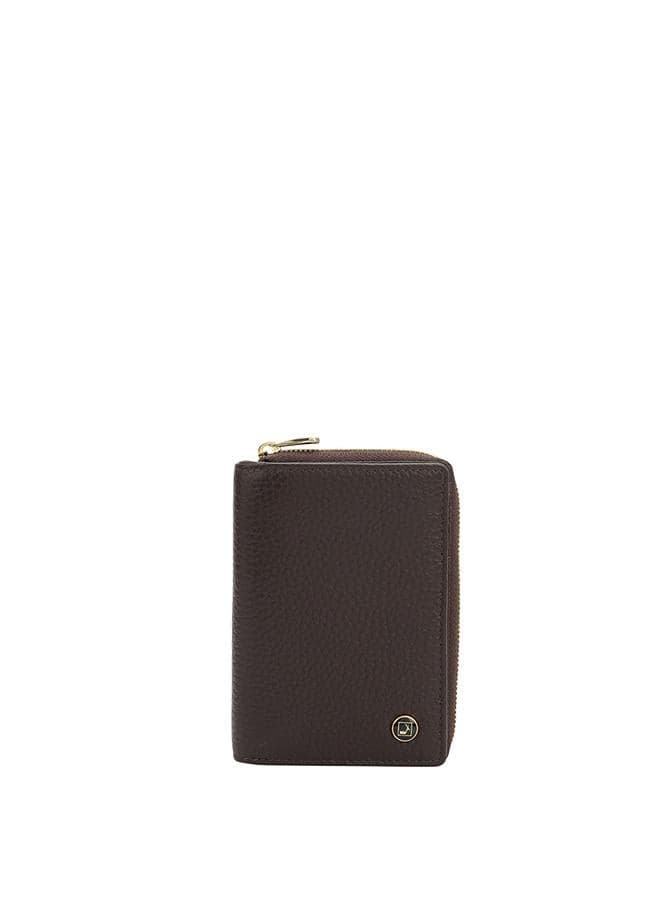 Genuine Brown Leather Wallet for Women - Image 1