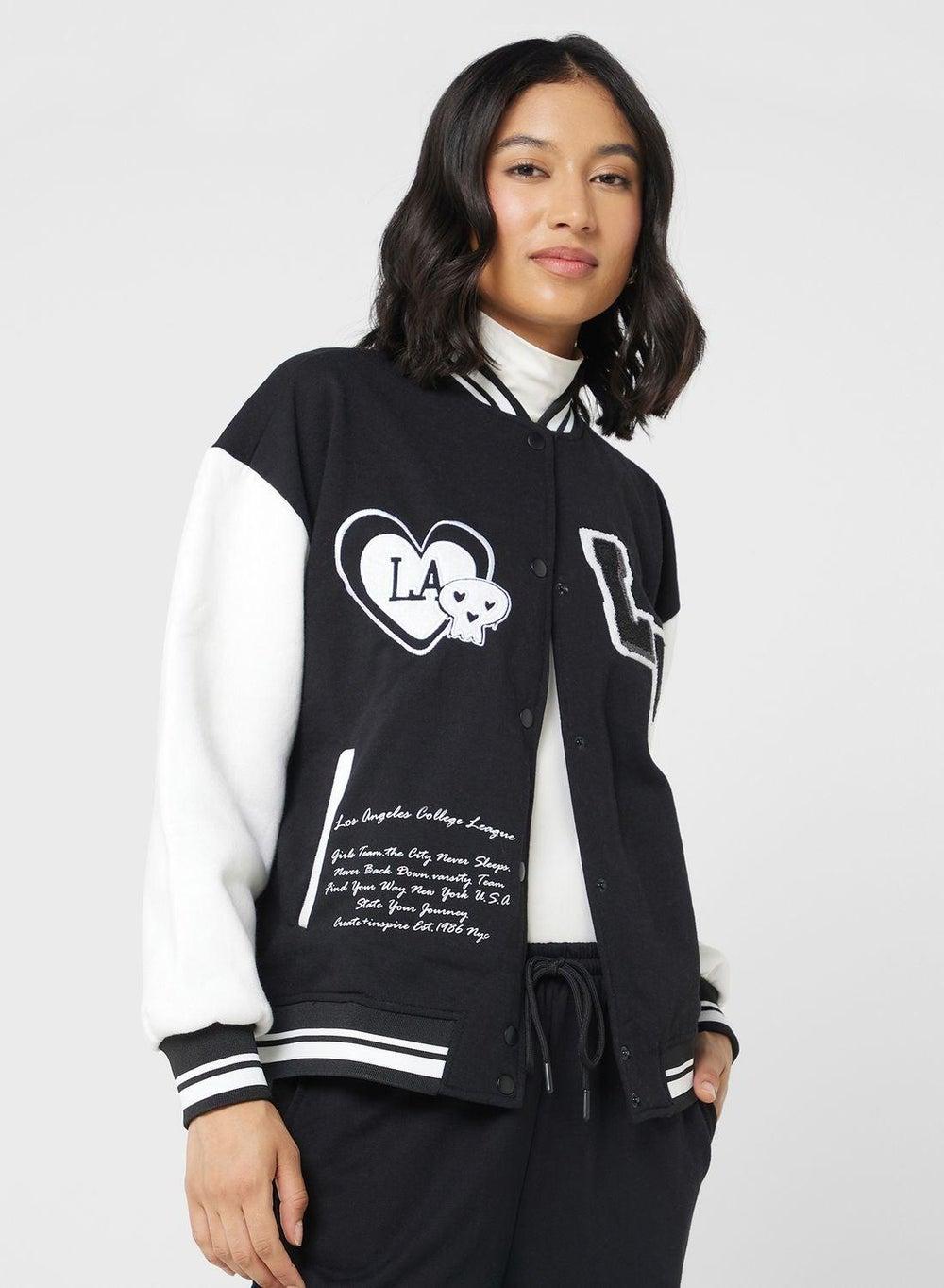 Women’s Oversize Fit Bomber Jacket - Image 1