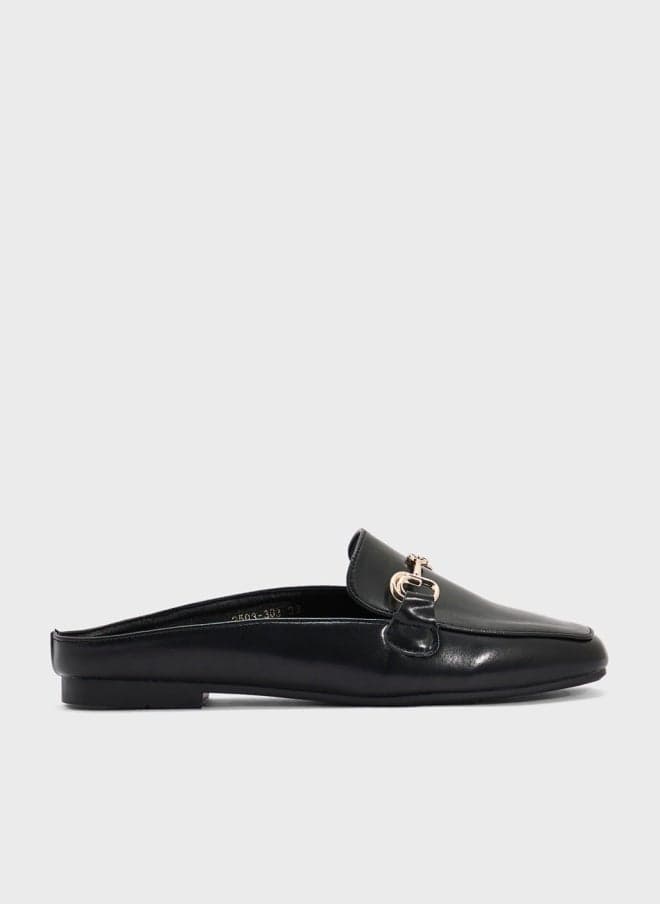 Ladies Slip-On Flat Mule - Image 1