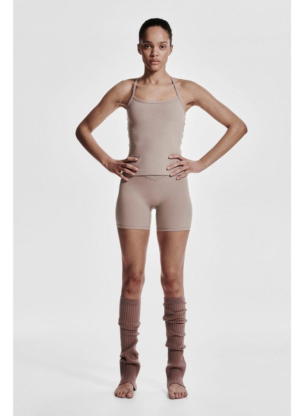 Integral-Bra Strappy Sports Top with SoftMove™ - Image 1