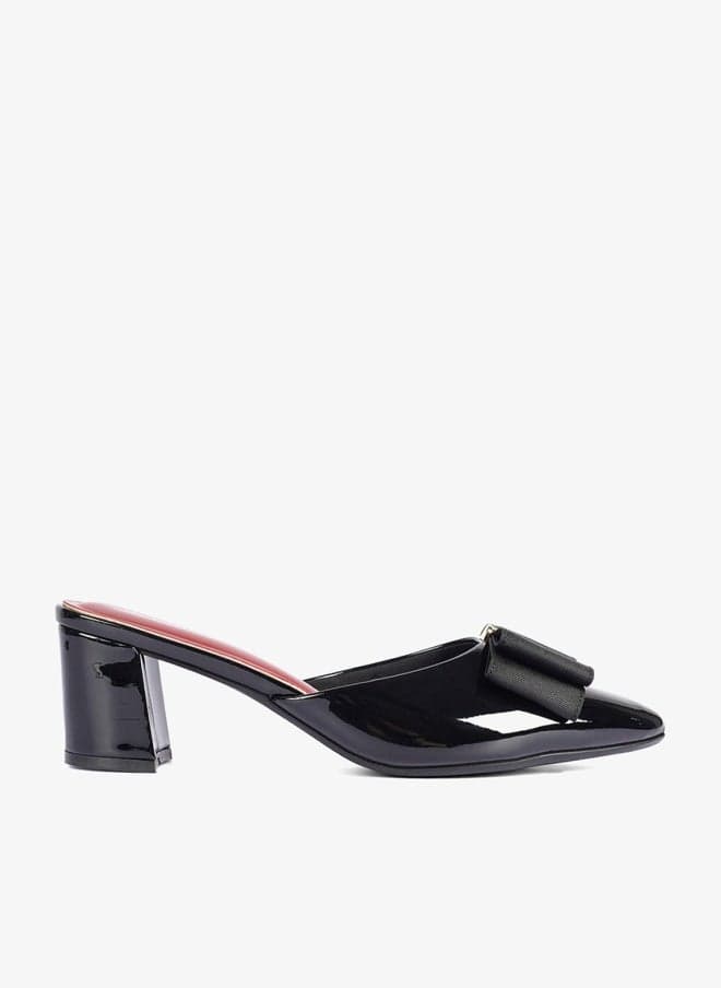 Ladies Slip-On Festive Mules - Image 1