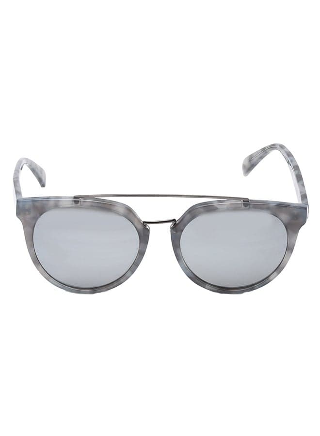 Grey Round Sunglasses for Women - Image 1