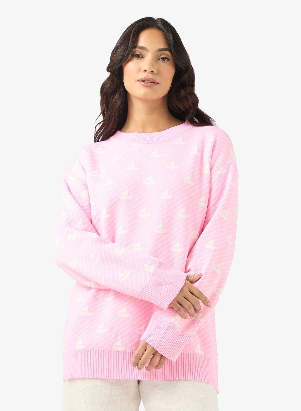 Printed Sweater for Women - Image 1