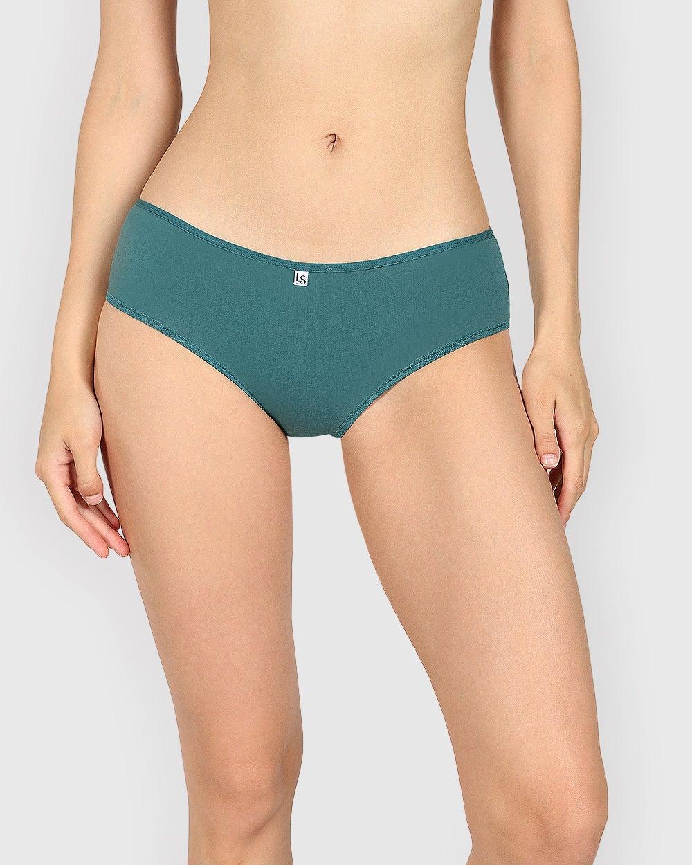 La Senza Trendy Hipster Panty in Mediterranea Heather - Image 1