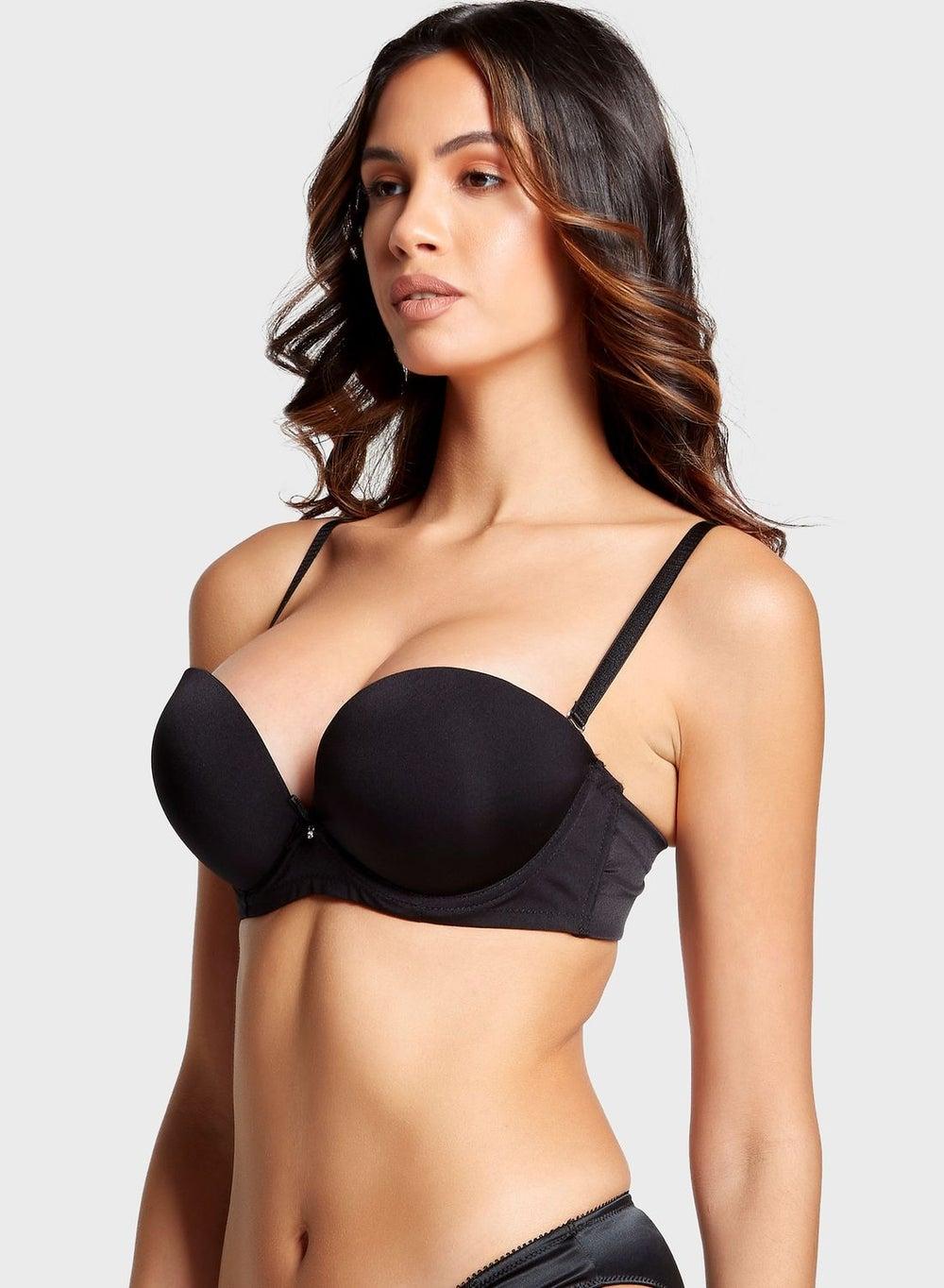 Ameneh Plunge Neck Bra with Light Padding - Image 1