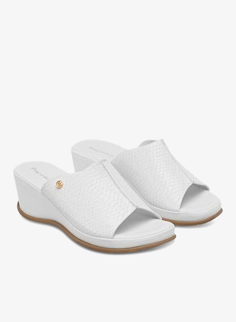 Women's Textured Slip-On Wedge Sandals - Image 1