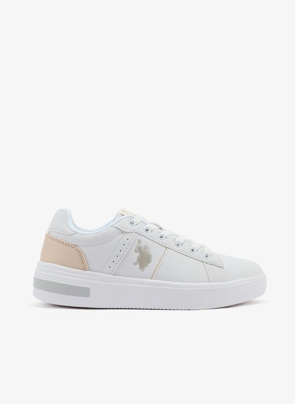 Women's White Low-Top Sneakers for All-Day Comfort - Image 1